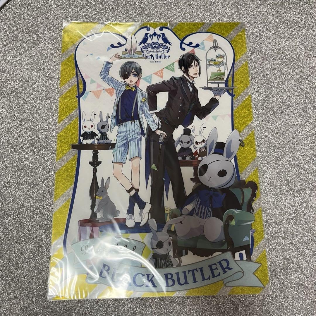 未開封☆黒執事 A3ミニクリアポスターセットA (2枚組) シエル＆