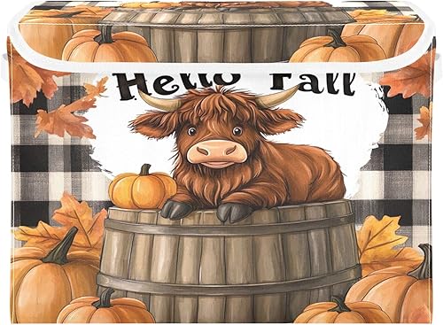 Miniatura 8 de xigua Contenedores de almacenamiento de Papá Noel de Navidad con tapas y asa de transporte, cajas de almacenamiento plegables, contenedores