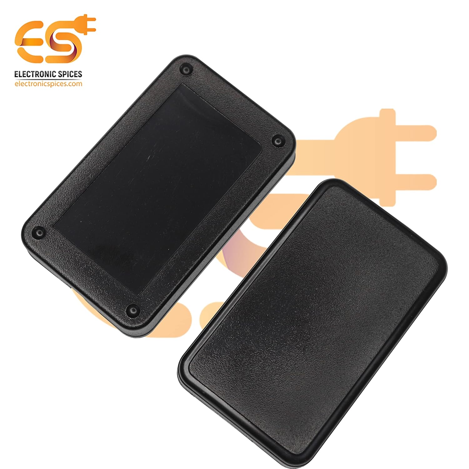 Electronic spice pack adapter and electronic projects (black) of 1 plastic enclosure box (59 x 97x 33) Electronic spice pack adapter and electronic projects (black) of 1 plastic enclosure box (59 x 97x 33)
