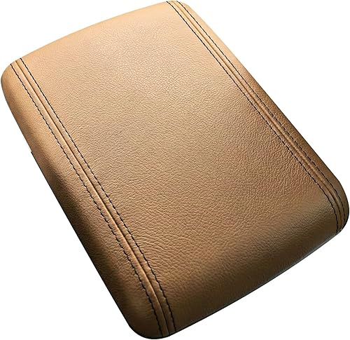 Miniatura 6 de Mazda Mazda2 2008 – 14 reposabrazos cubierta por RedlineGoods, Cuero Perforado Negro-Hilo Negro