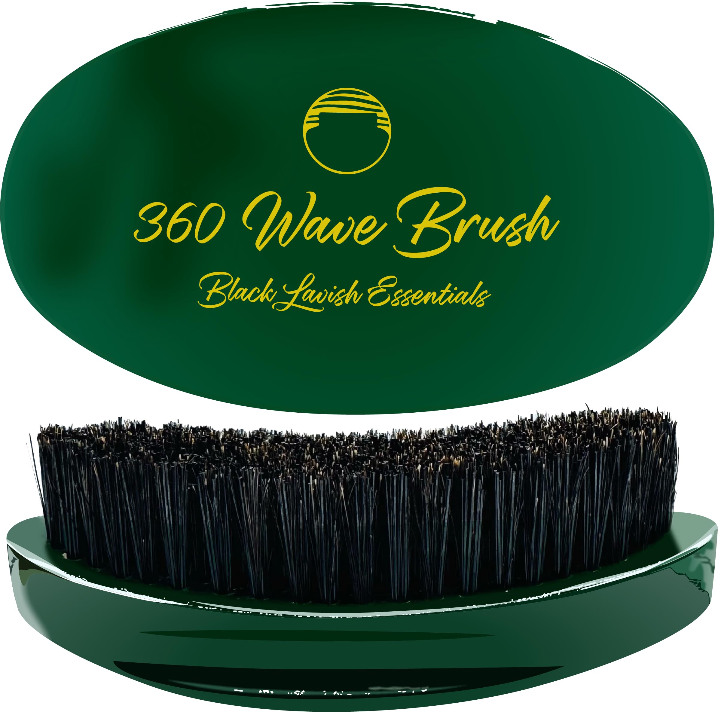 Amazon.com : 360 Wave Brush, Build Deeper Waves, Soft & Hard Boar