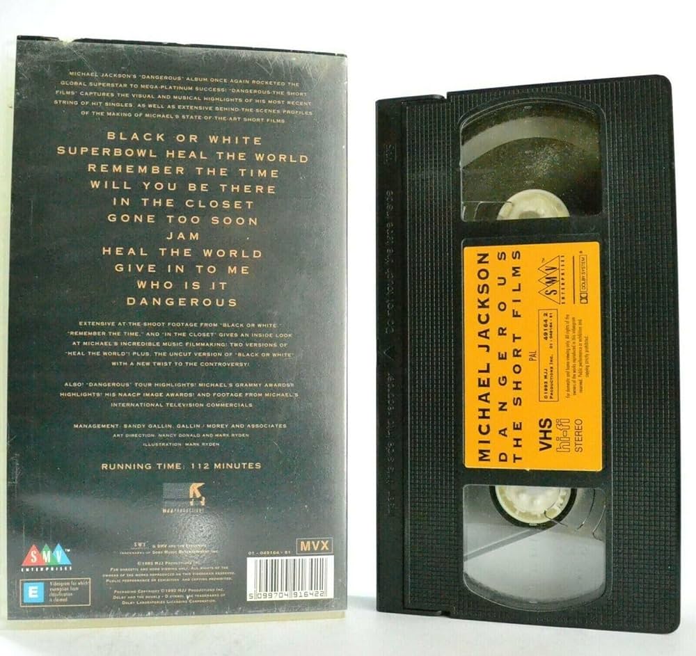 ミュージック MichaelJackson TheShortFilms VHS 810SJ-miYuL.jpg_BO30,255,255,