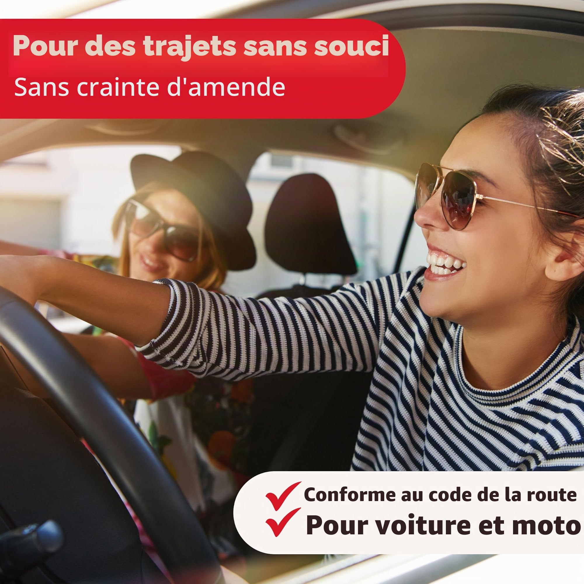 Sac combiné pour voiture (3 en 1) selon la norme actuelle 2026 – Avec triangle de signalisation, gilet de signalisation, boîte de premiers secours, triangle de signalisation, boîte de premiers secours