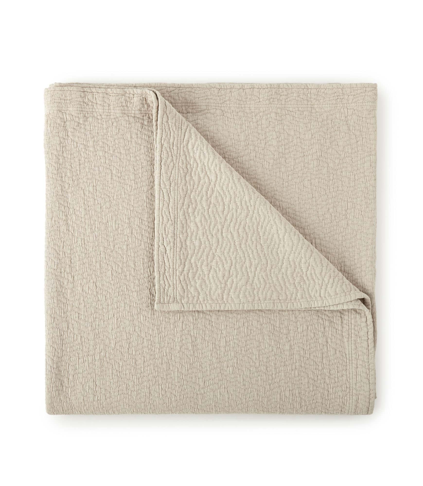 Peacock Alley Pearl Cotton Matelasse Coverlet