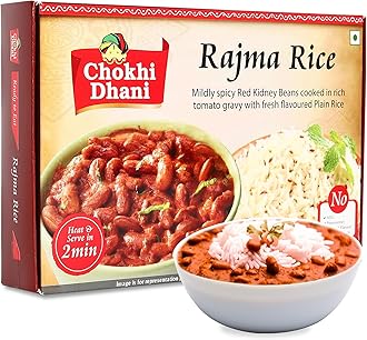 Chokhi Dhani Ready To Eat Rajma Rice Combo 360 gm