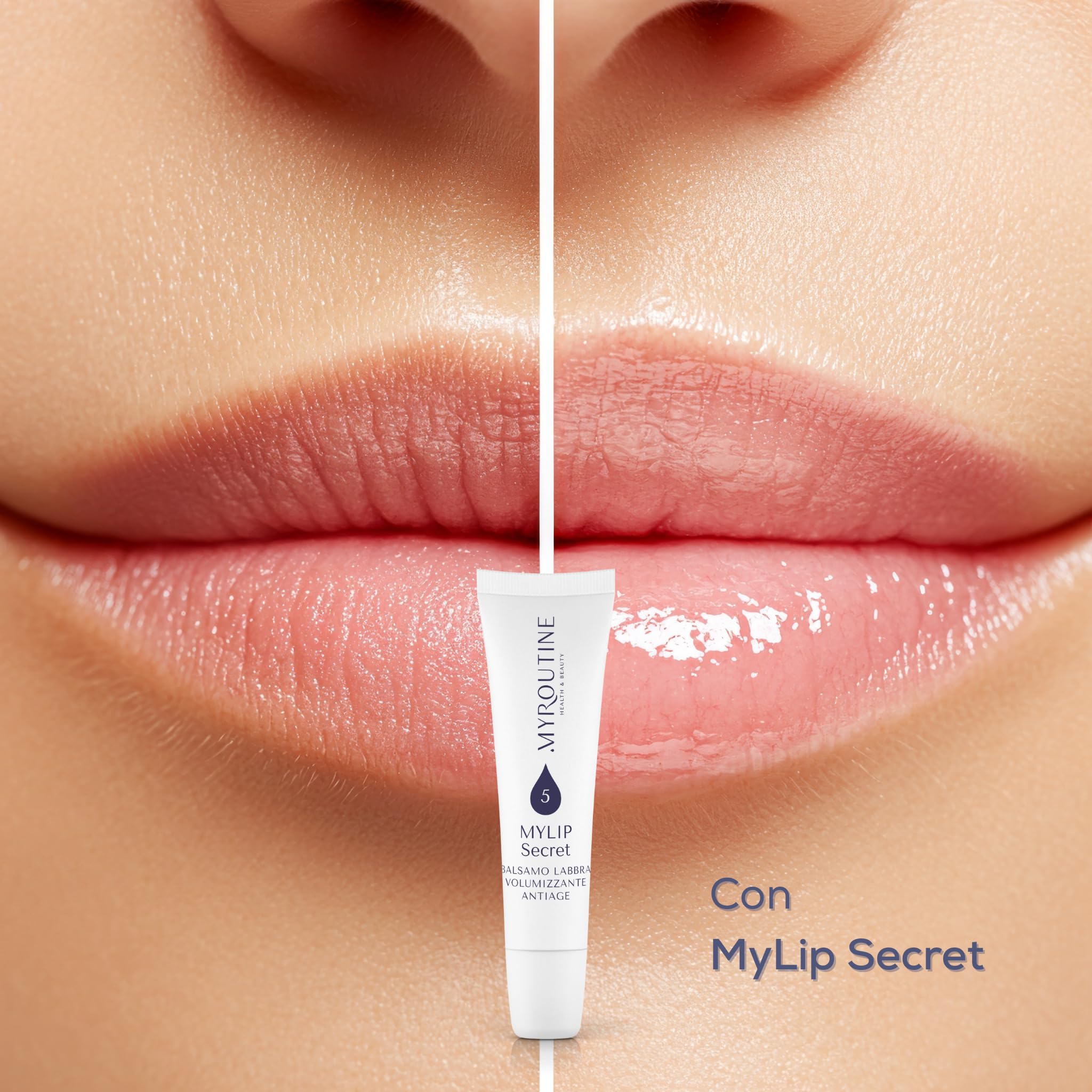 MyLip Secret - Lip gloss volumizzante labbra antiage effetto comfort MyRoutine by Dr. Maurizia Furno