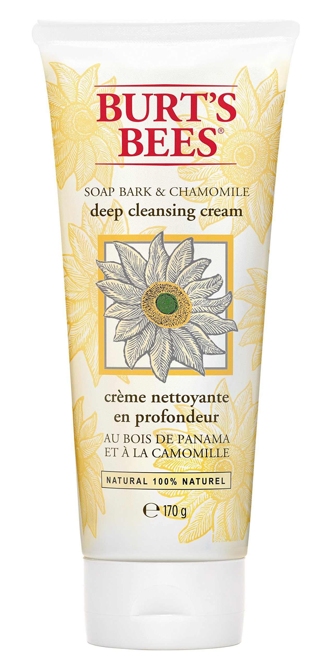 Burt's Bees Cremiger Gesichtsreiniger mit Seifenrinde und Kamille, 170 g