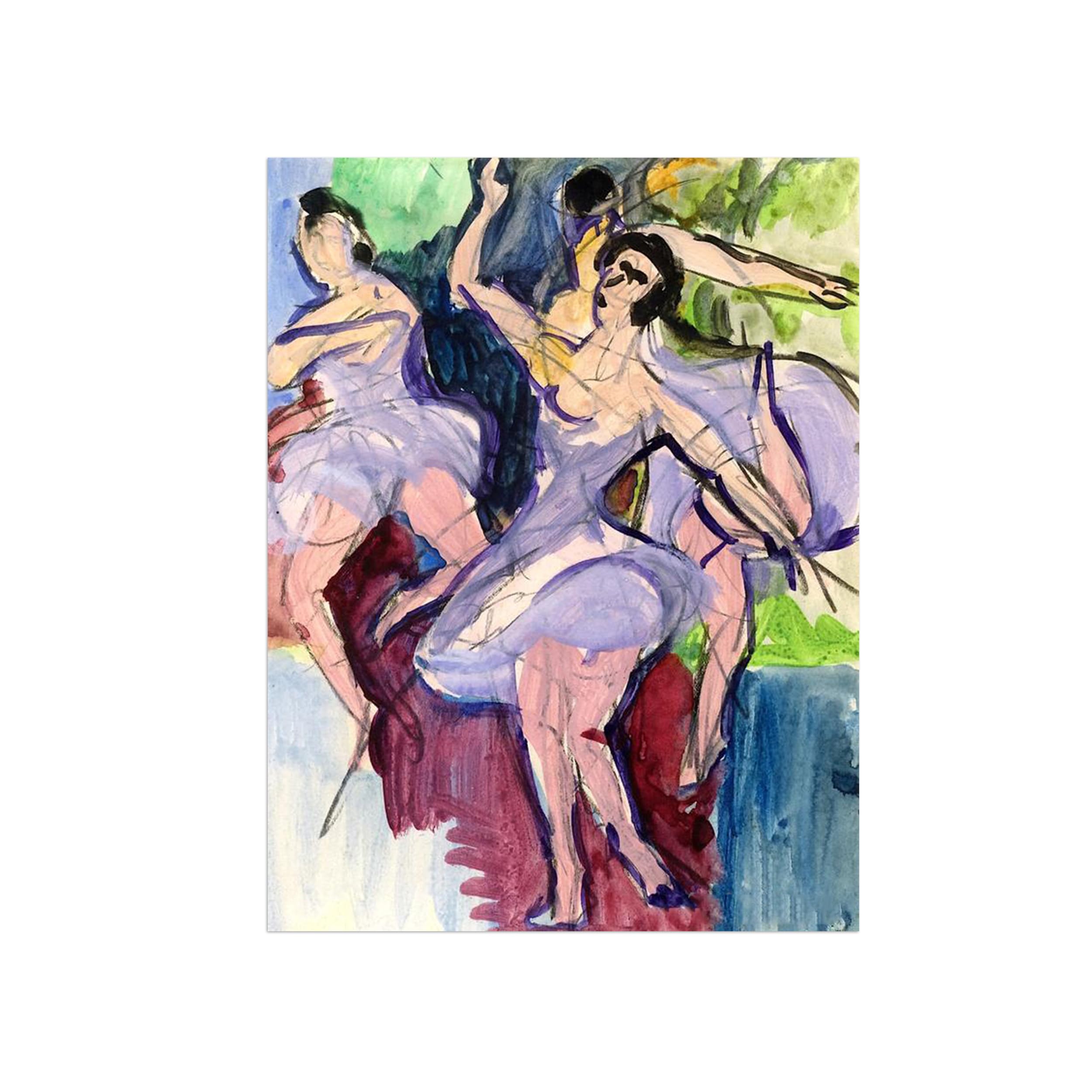 SDYSKKUG Famous Wall Art. Canvas Prints. Dancing.65x50cm Unframed