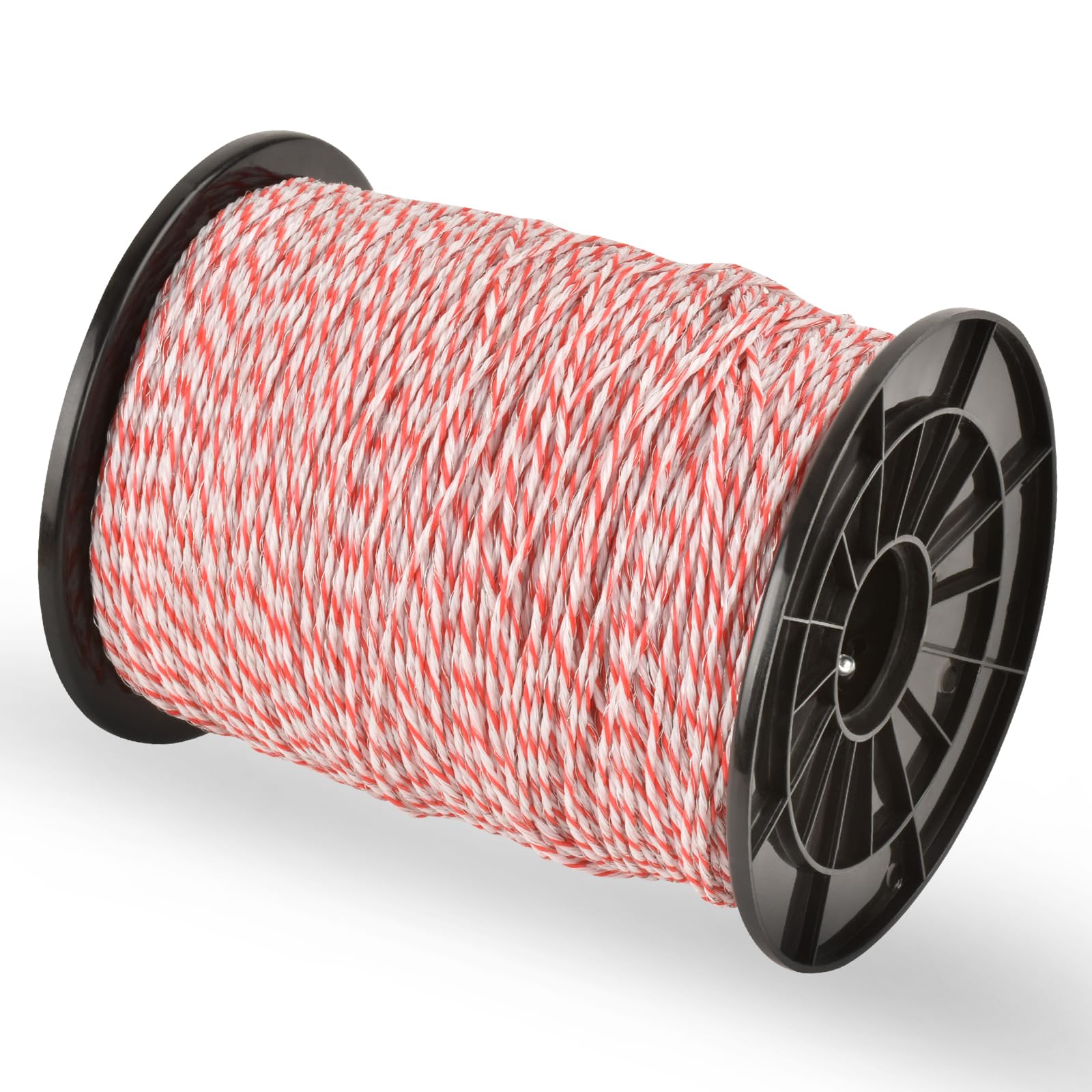 Filo Per Recinto Elettrico 500 metri con 6 fili conduttori,Recinti Elettrici Recinzioni Elettrificate sezione Conduttore per Animali Mucche Cavalli maiali Galline