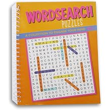 Show-Offs Spiral Bound Miniature Puzzle Book for Car, Office, or Quiet Play - 80 Pg Wordsearch Vol. 5