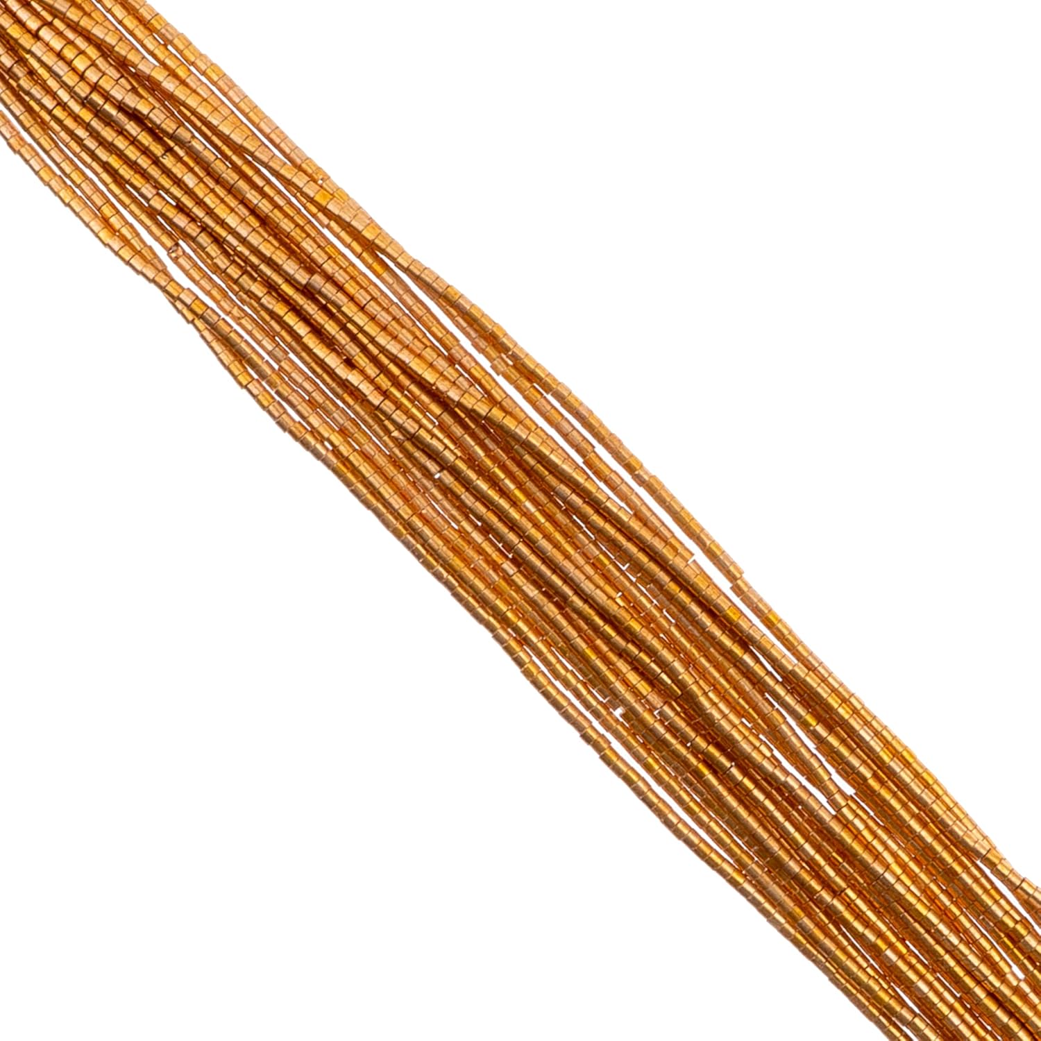 John Bead 23g Cylin Beads Opaque Toasted Caramel 11/0 Glass Cylindrical Seed Beads for Jewelry Bracelets Necklaces Earrings Making Embroidery