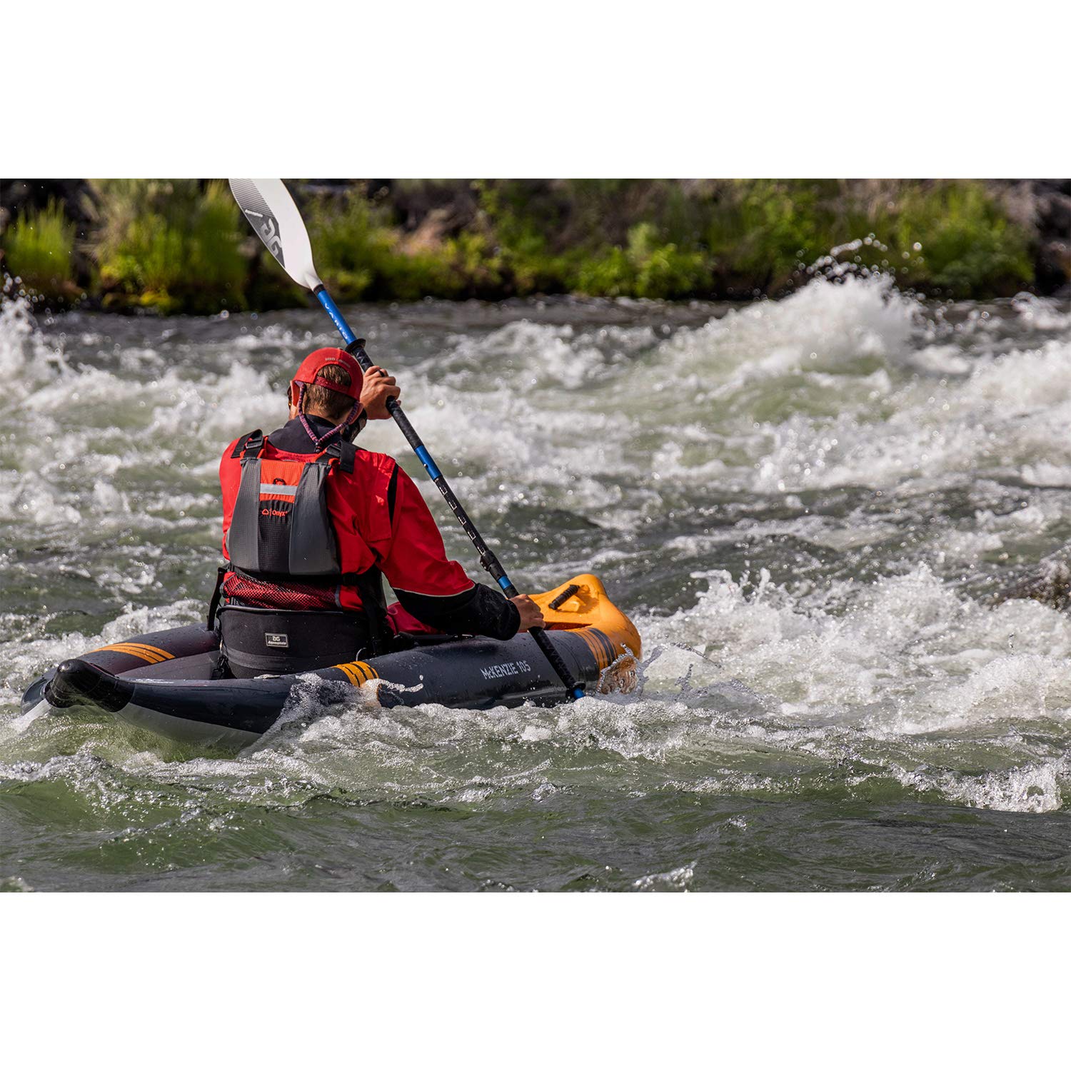 AQUAGLIDE Mckenzie - Kayak Inflable - Kayak de Aguas bravas