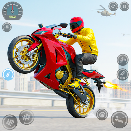 Real Motorcycle Simulator Highway Racing