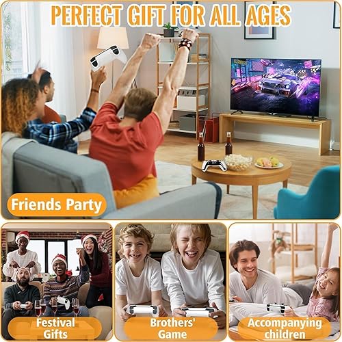 Miniatura 5 de Wireless Retro Game Console Stick Built-in 20000+ Classic Games, 4K HDMI Output Nostalgia Plug & Play Retro Video Gaming Stick with 18 Emulators and