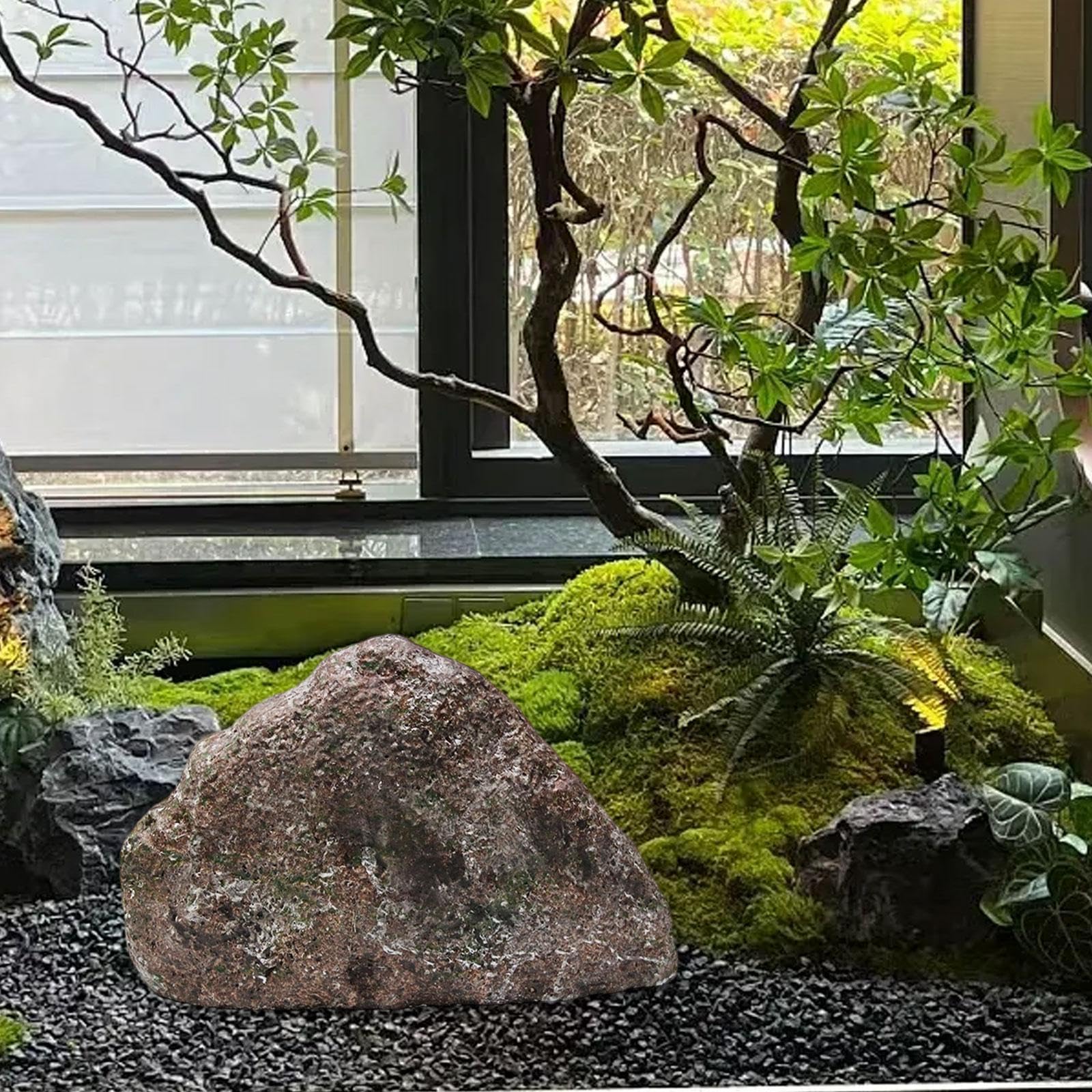 Ornamenti in Finta Pietra per Micro Paesaggi E Decorazioni da Giardino.