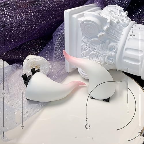 Miniatura 4 de Cuernos de diablo góticos oscuros, horquilla fantasma, borde de horquilla, pinzas para el cabello, disfraz de oreja de murciélago, disfraz de