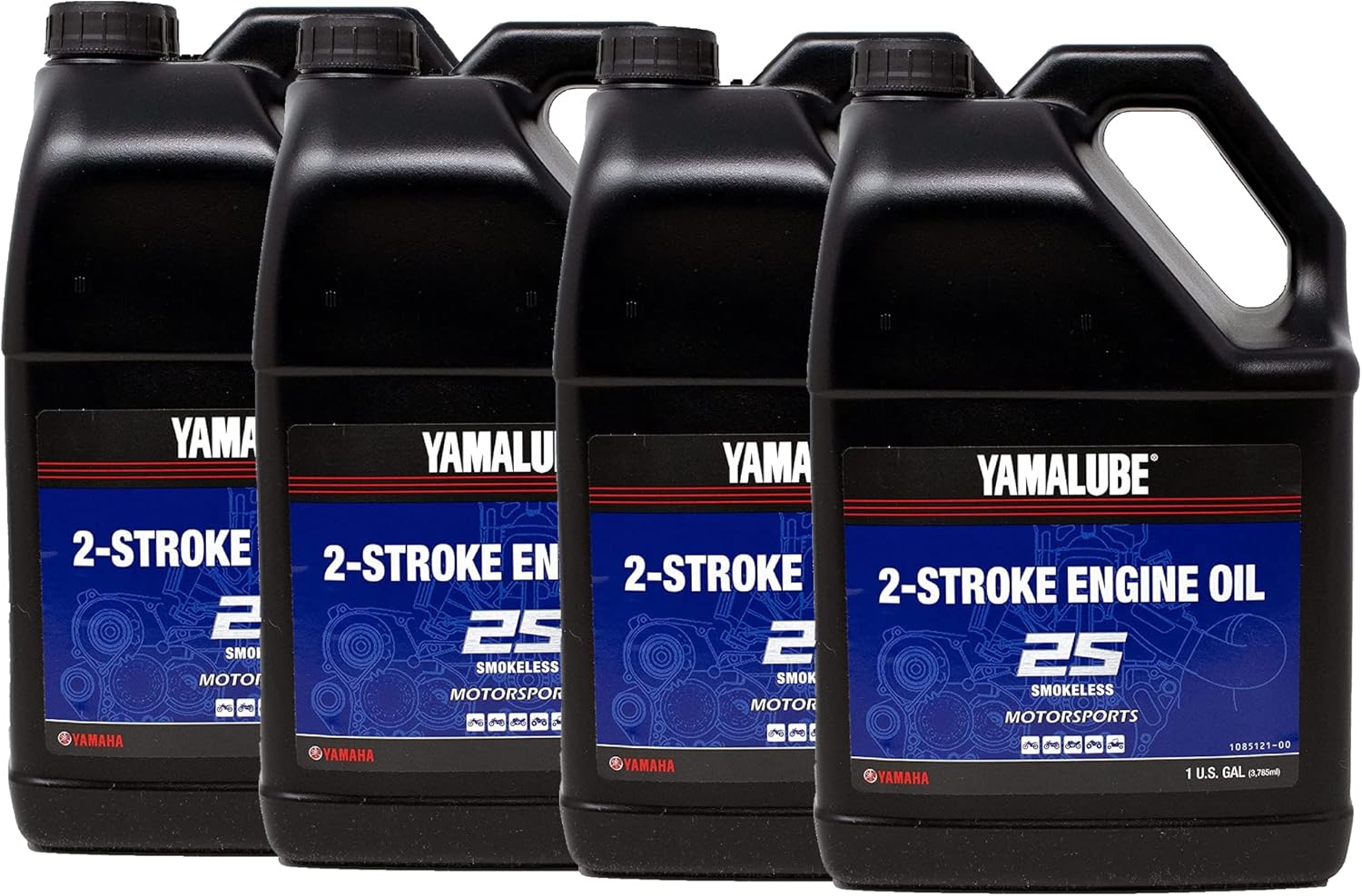 Yamaha Yamalube All Performance 2 Stroke Semi-Synthetic Engine Oil 1 Case