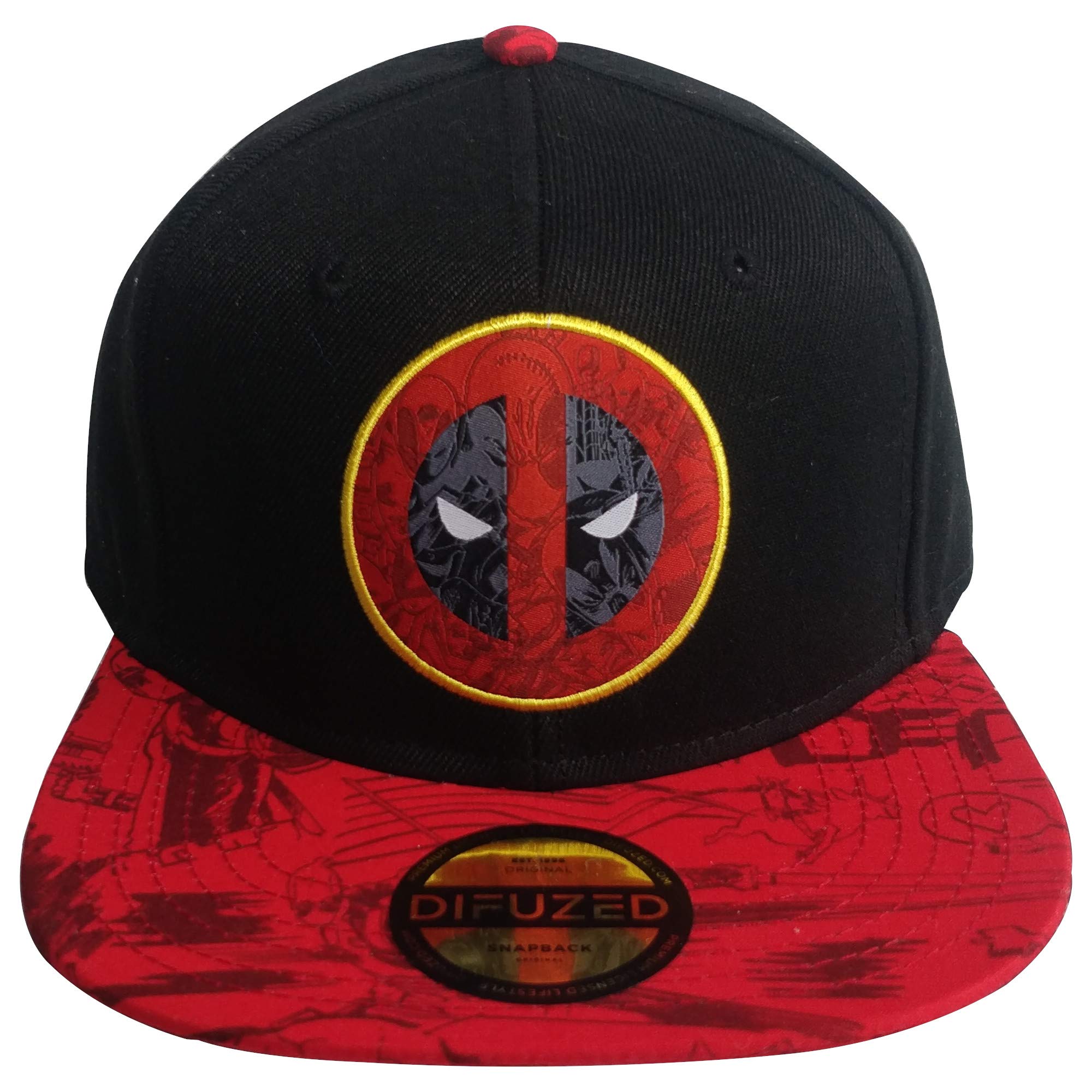 Deadpool - Grafitti Snapback Cap Black