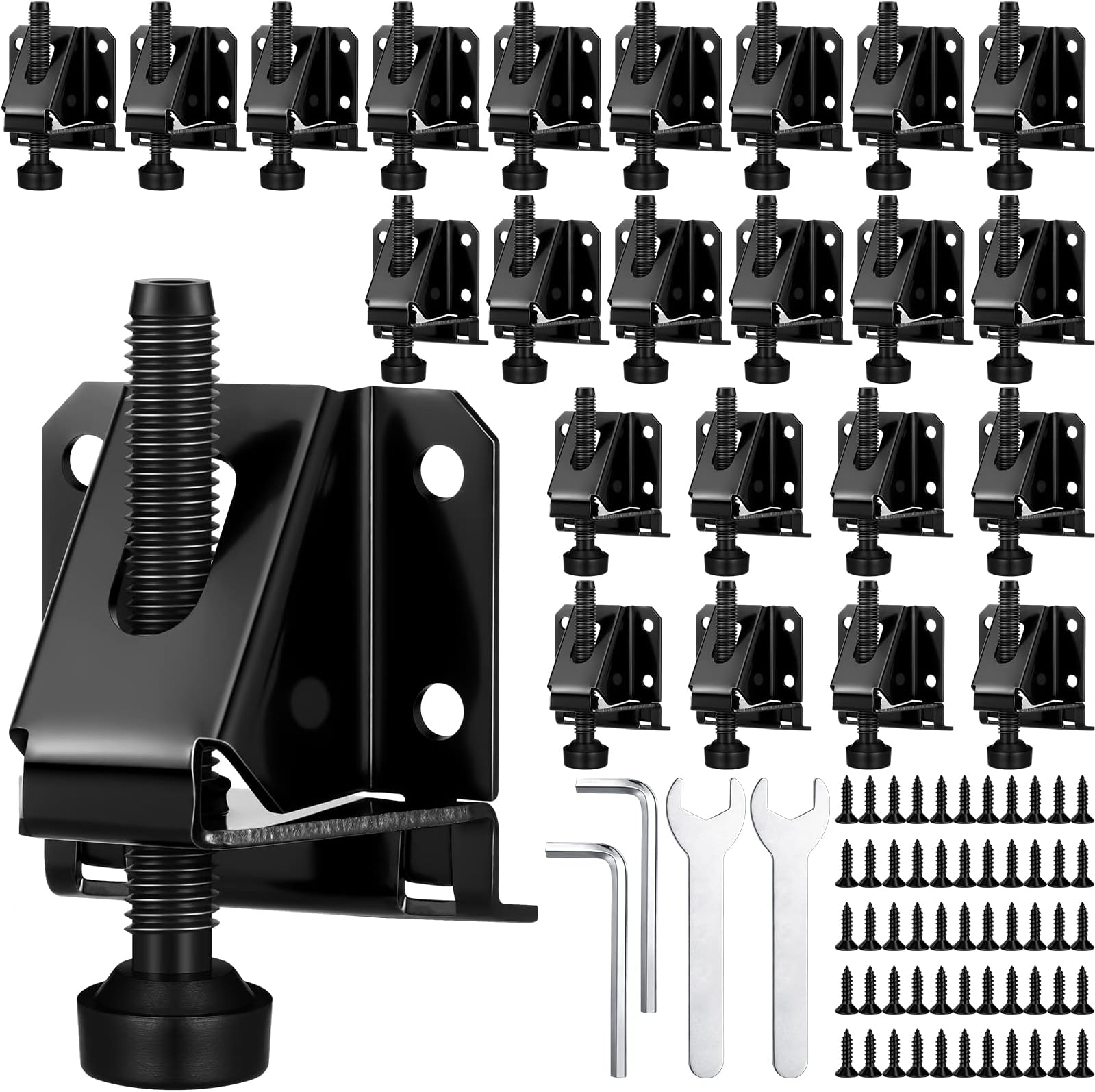 Amazon.com: 24 Pack Heavy Duty Leveling Feet Workbench Leveling Legs ...