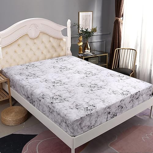 Vista 62 de Mengersi Juego de sábanas de vaca – Sábanas – Extra suaves – Bolsillos profundos – 1 sábana bajera, 1 sábana encimera, 1 funda de almohada – 3