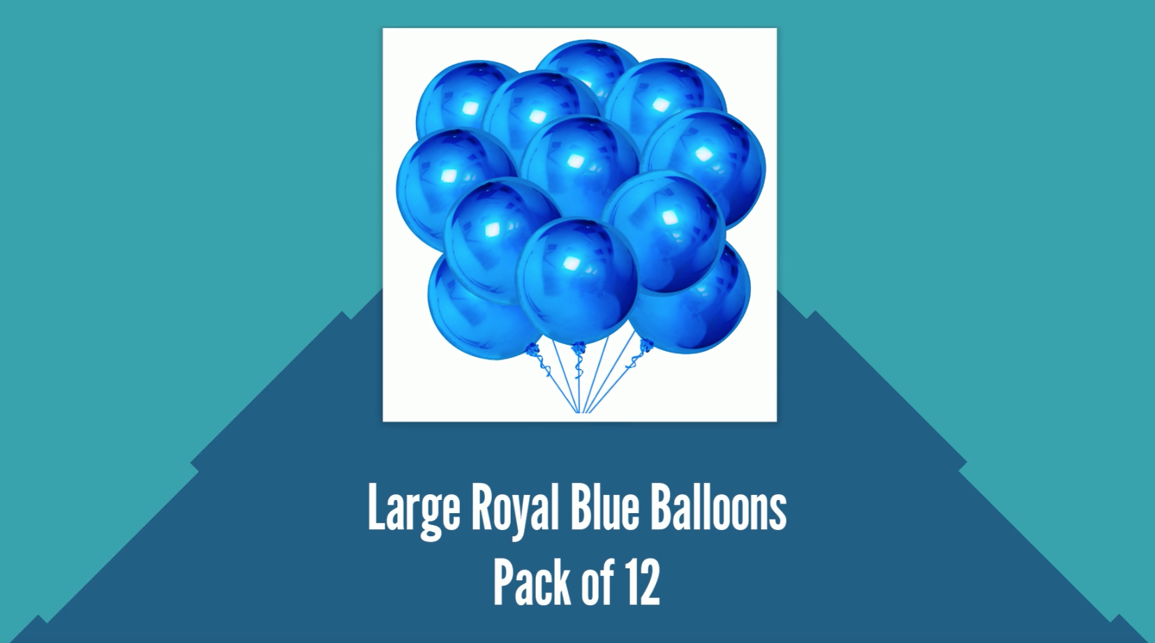 Balloon Pk10 22cm ChristenBlue – 10 Latexballons In ChristenBlue, 22 Cm Durchmesser