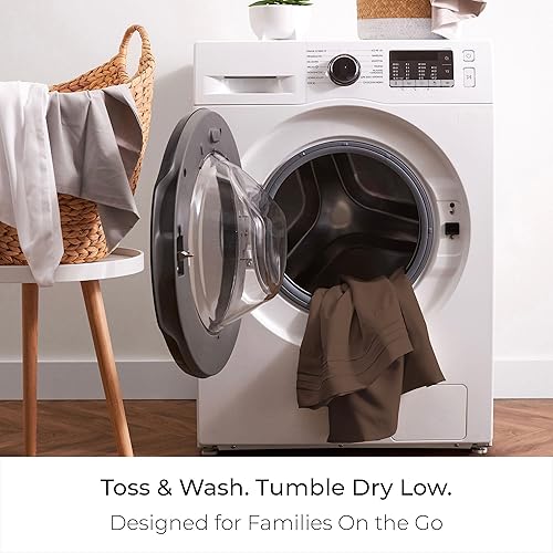 Miniatura 6 de Mellanni Sábanas de tamaño Queen  6 piezas de la colección Iconic Collection  Sábanas suaves y refrescantes  Bolsillo profundo  Resistente a las