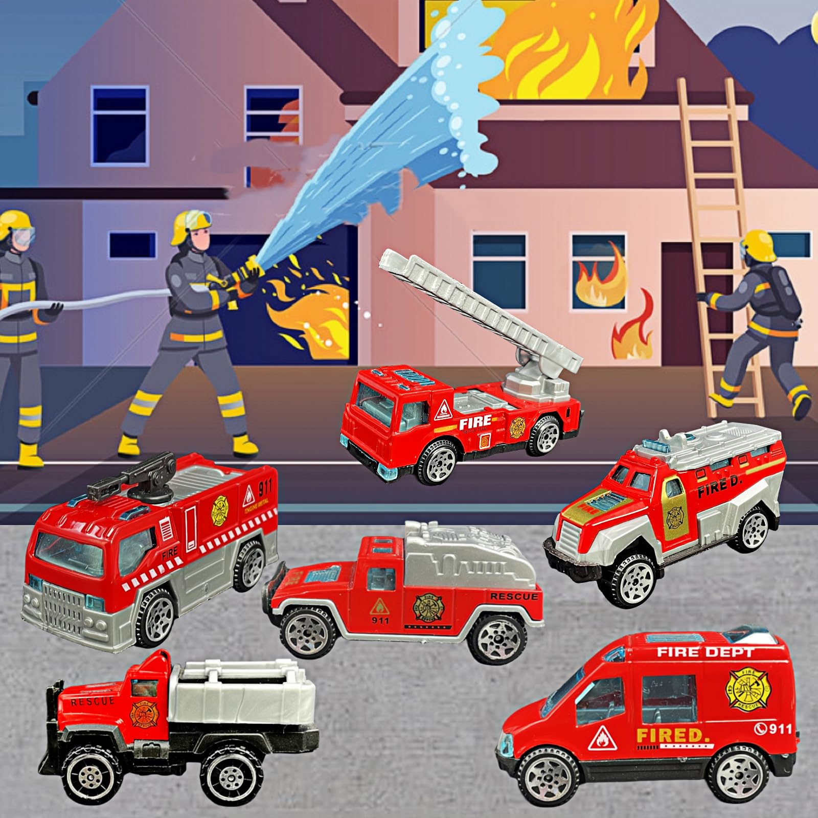 Brandweerauto Van Brandweerman Sam