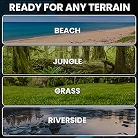 Vista 9 de DR.ÖTEK Detector de metales para adultos, impermeable, kit de detector de oro profesional con mayor precisión, bobina IP68 de 10 pulgadas, 5 modos