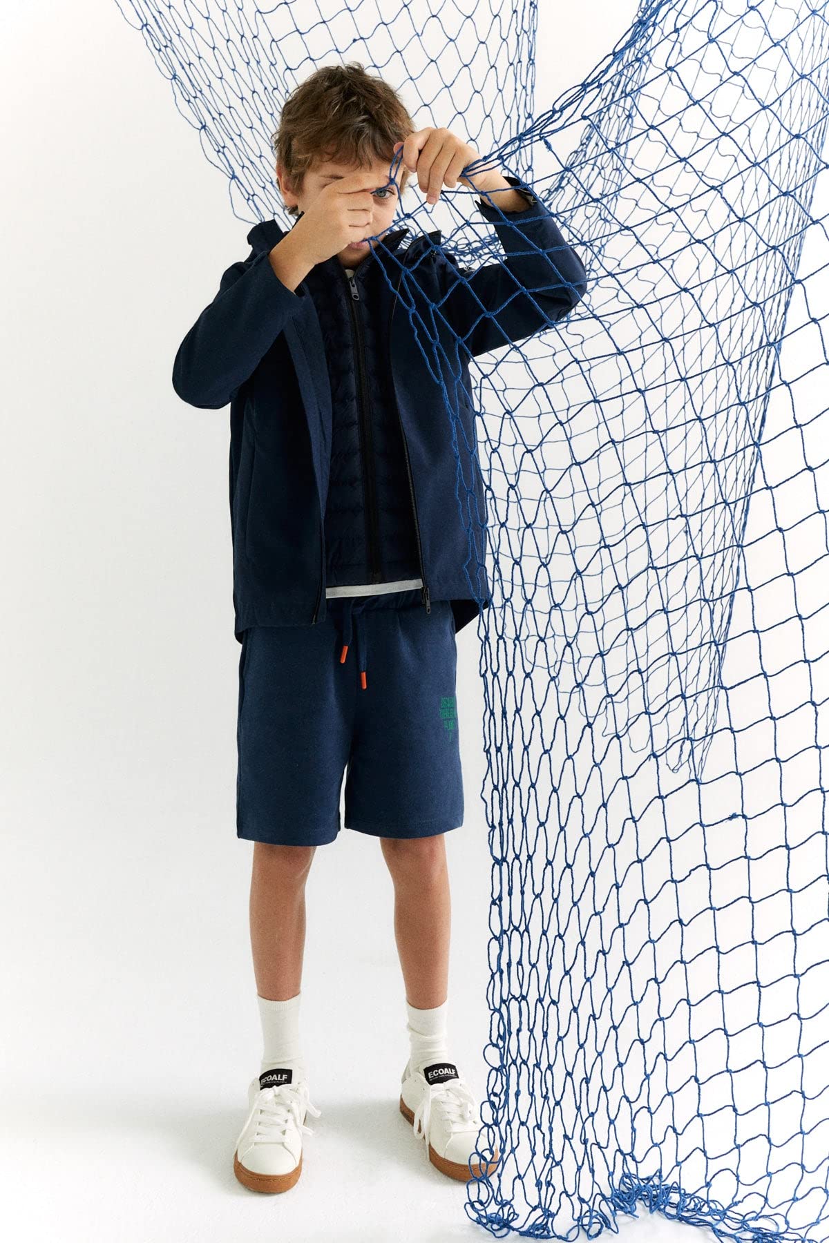 ECOALF, Cazadora Niña Kalimalf, de Poliéster Reciclado, Tejido Reciclado, Impermeable, Cómoda y Ligera, Chaqueta Niña