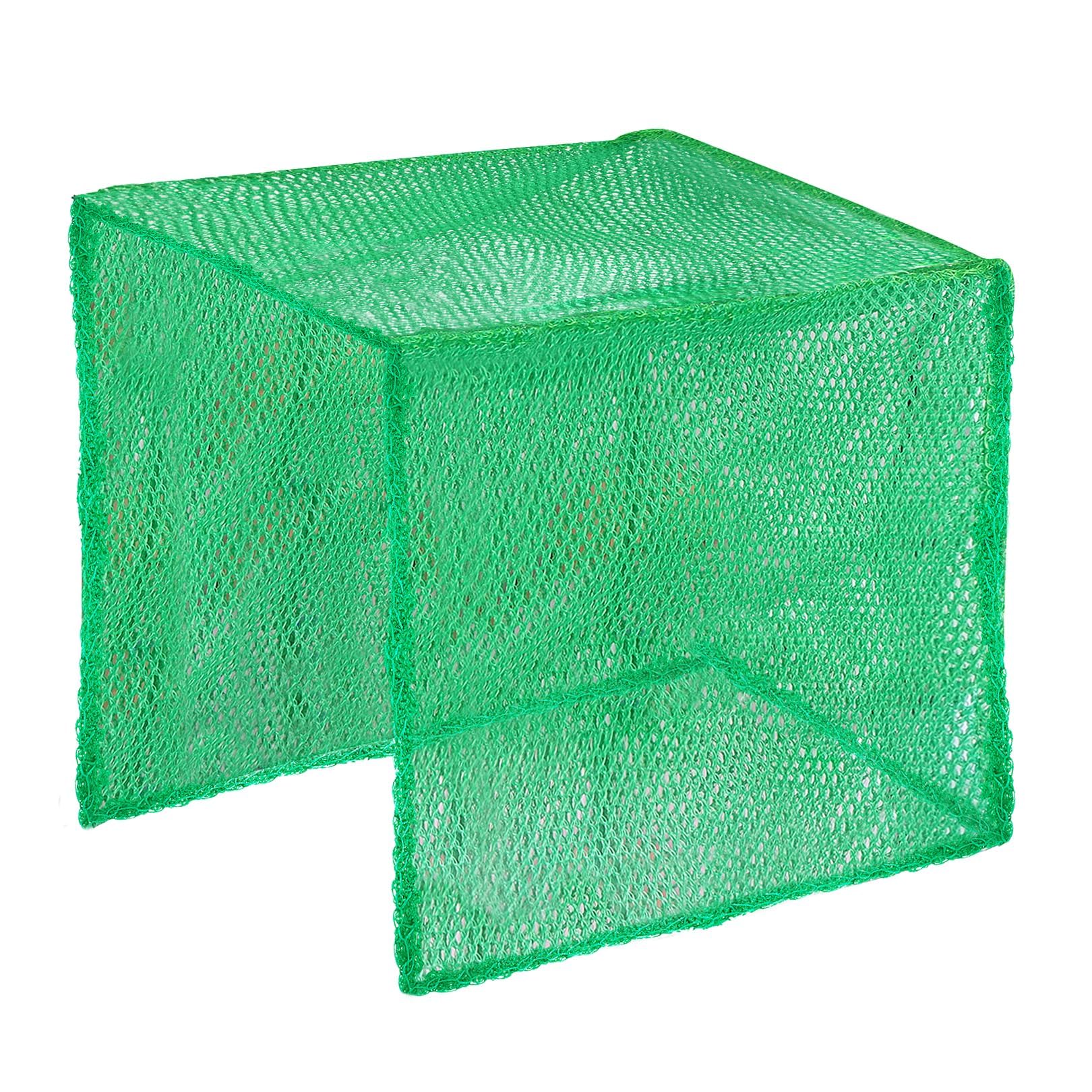 Aoneky 10x10x10ft HDPE Golf Cage Net with 1 3/8 inch Frame Corner Kit- Fits 1