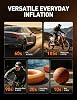Inflador de Neumáticos AstroAI AIRUN H Compresor de Aire Portátil, 12V DC Inflador de Neumáticos, Apagado Automático con Medidor de Presión Digital y Luz LED, Inflado Rápido para Autos, Motos, Bicicletas, Cable de 9.8 Pies, Amarillo 5