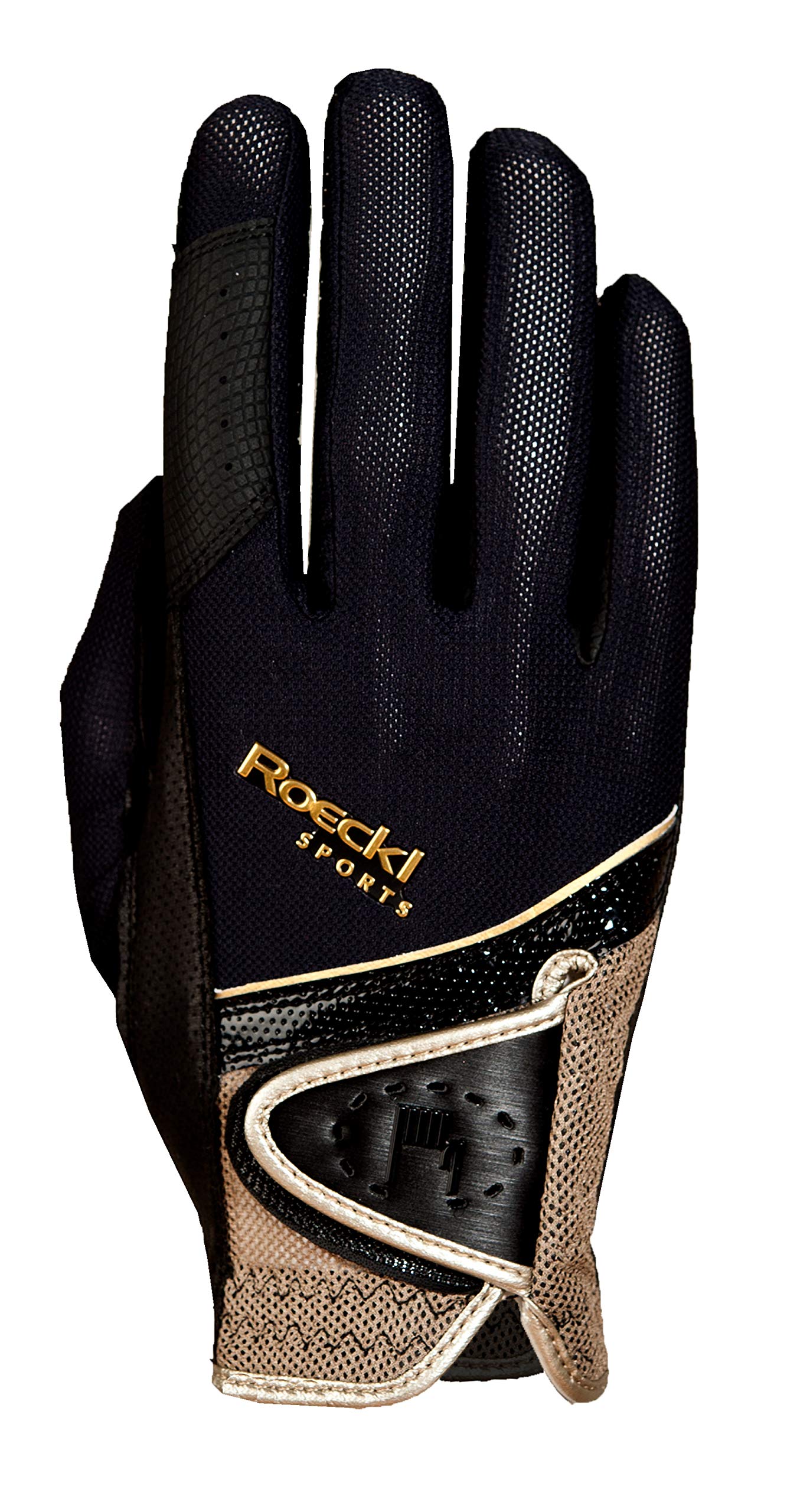 RoecklMadrid Unisex Gloves 9 Black/Gold