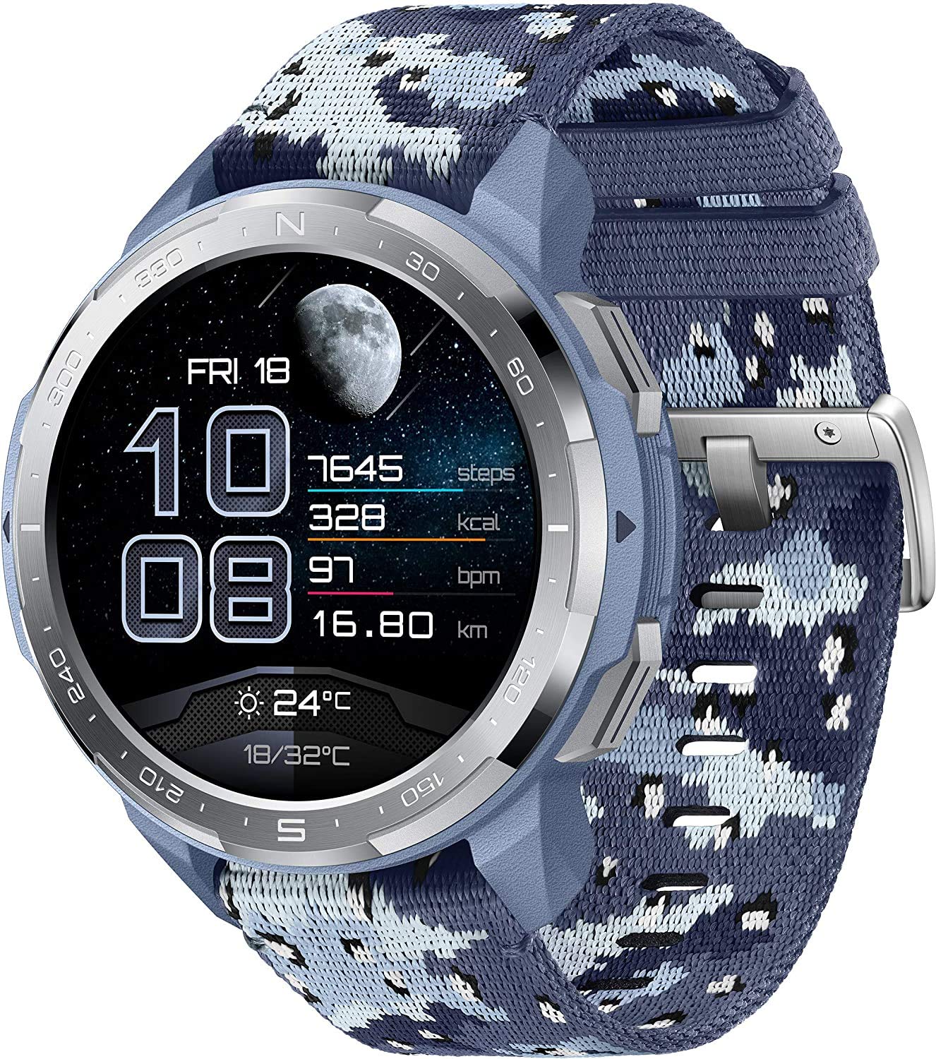 Honor Watch Gs Pro - Smartwatch Camo Blue : Amazon.it: Elettronica
