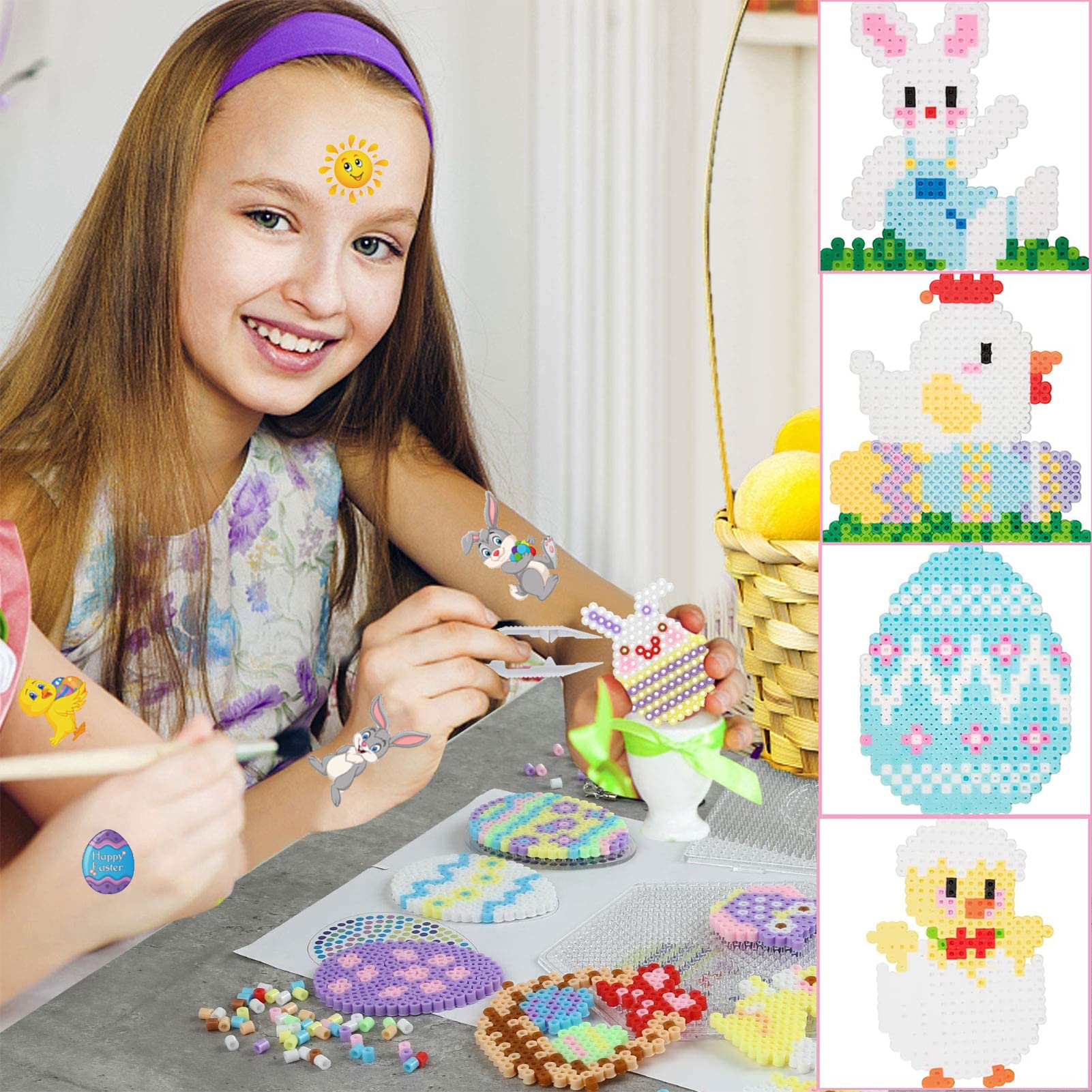 Perle A Repasser Noel Perles À Repasser Pâques,Perle A Repasser 10