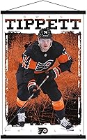 Vista 8 de Trends International NHL Philadelphia Flyers - Póster de pared Owen Tippett 23, 22.37 x 34.00 pulgadas, paquete de impresión premium y colgador