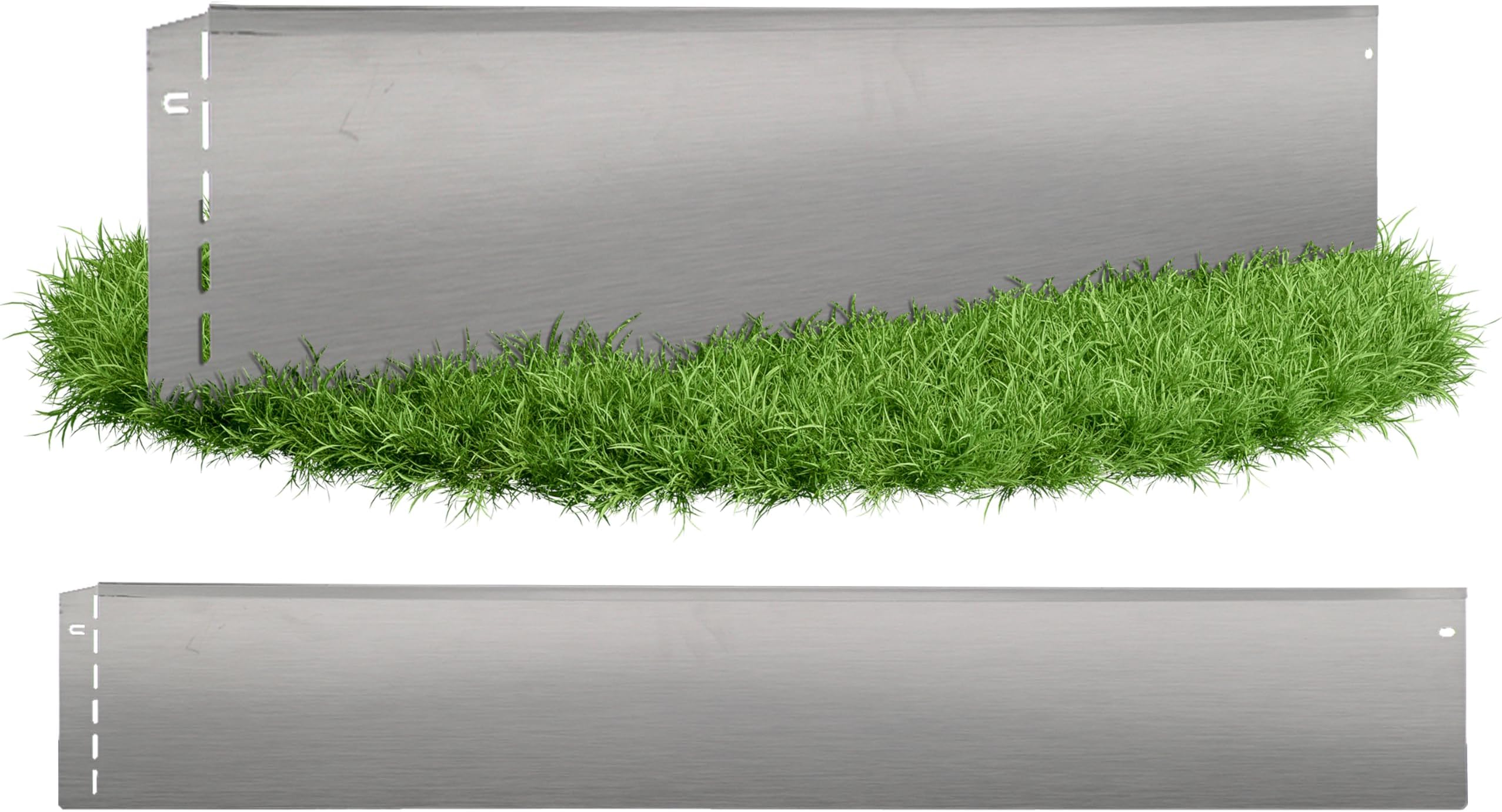GartenAZ Bordure de Jardin & pelouse en métal - 5501 - en tôle d'acier