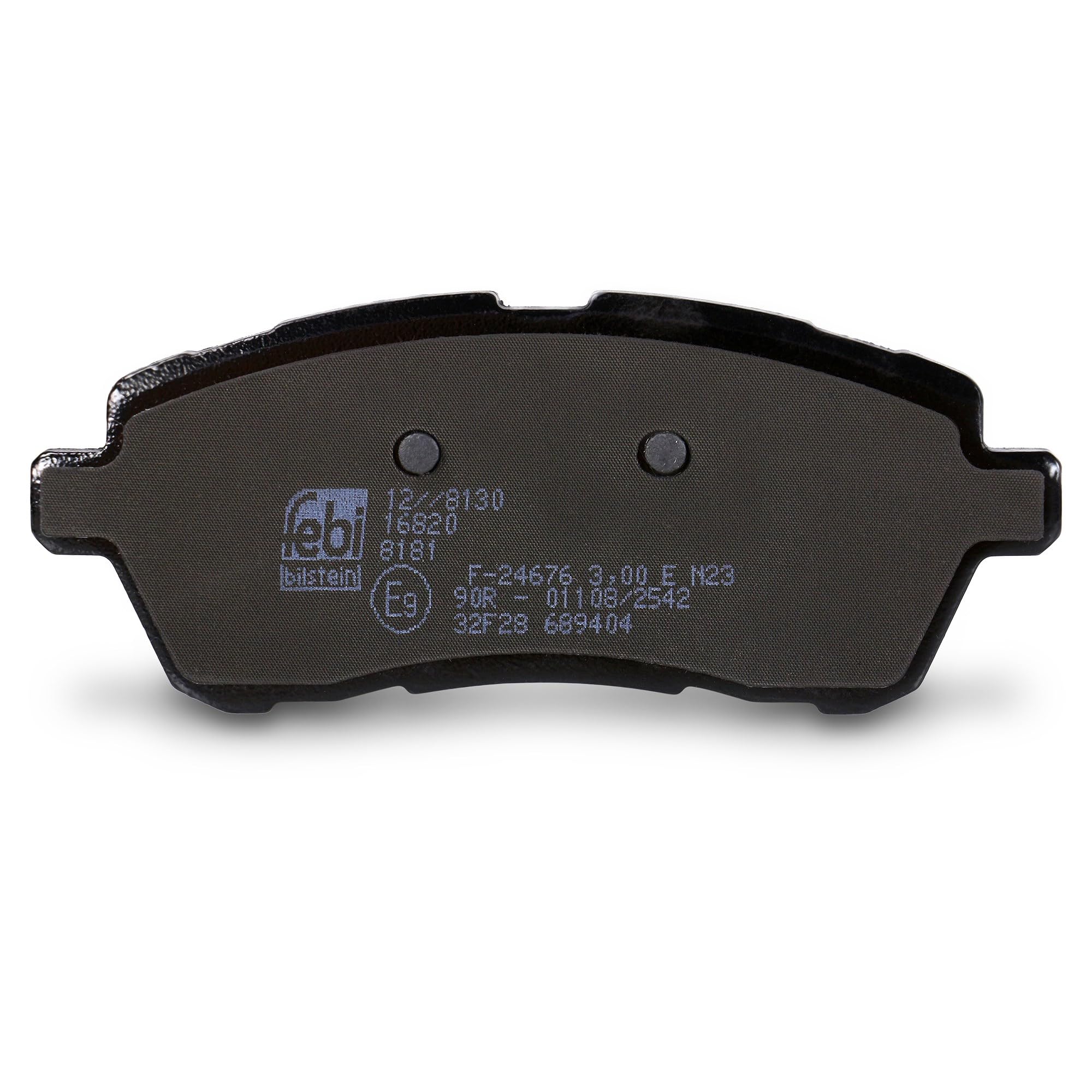 FEBI BILSTEIN Kit pastiglie freno, Freno a disco 16820 Compatibile con: FORD FIESTA Stufenheck, FIESTA VI, FIESTA VI Van