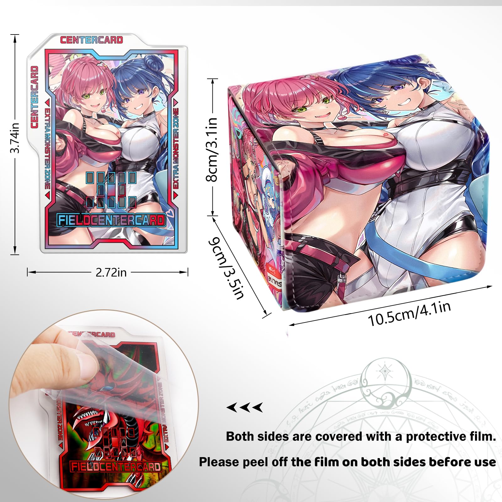sabermaster Card Deck Box Fits for YGO MTG, Evil Twin Ki-sikil - Image 2