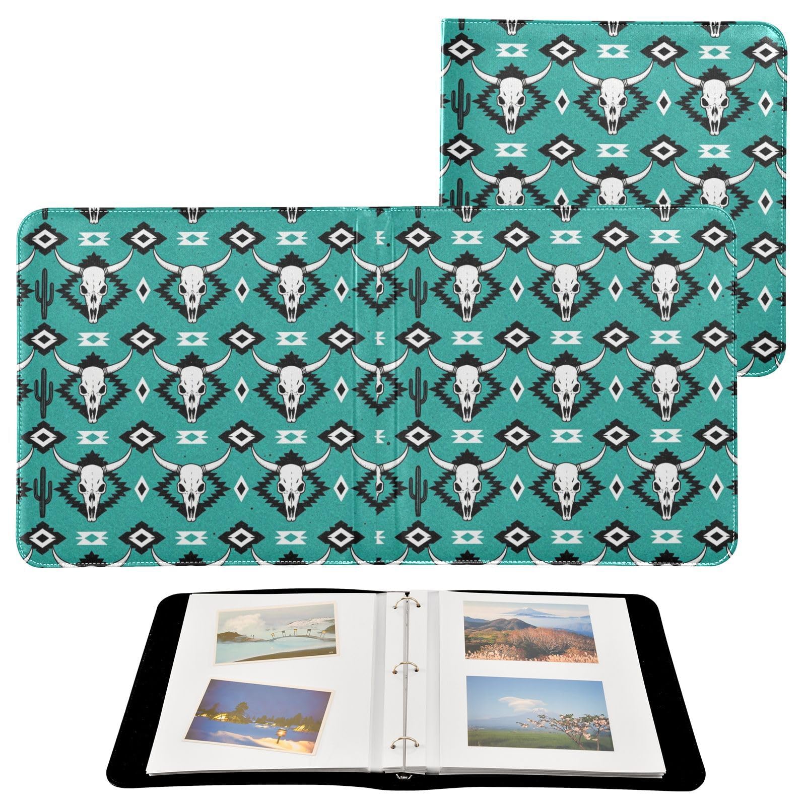 Album de scrapbooking en cuir pour ajouter ou retirer librement les pages