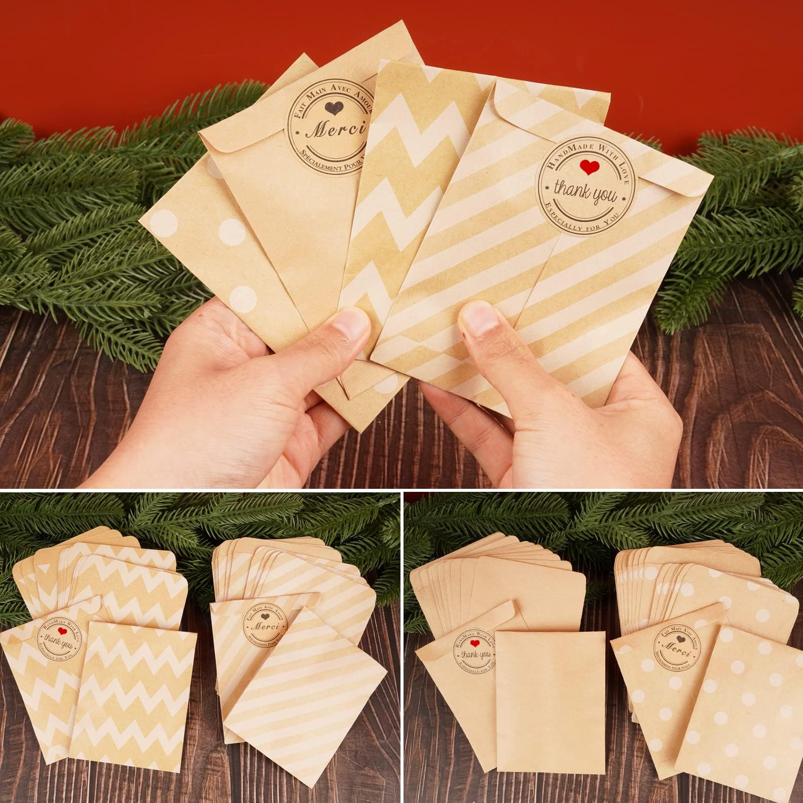 120 Autocollants "Sa" Et "Son" Pour Mariage - 5 Cm, Papier Blanc - Pour Enveloppes, Sacs-cadeaux, Sachets Bonbons - 2