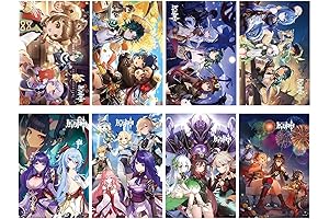 Genshin Impact Eye-Catching Dorm Room Wall Decor