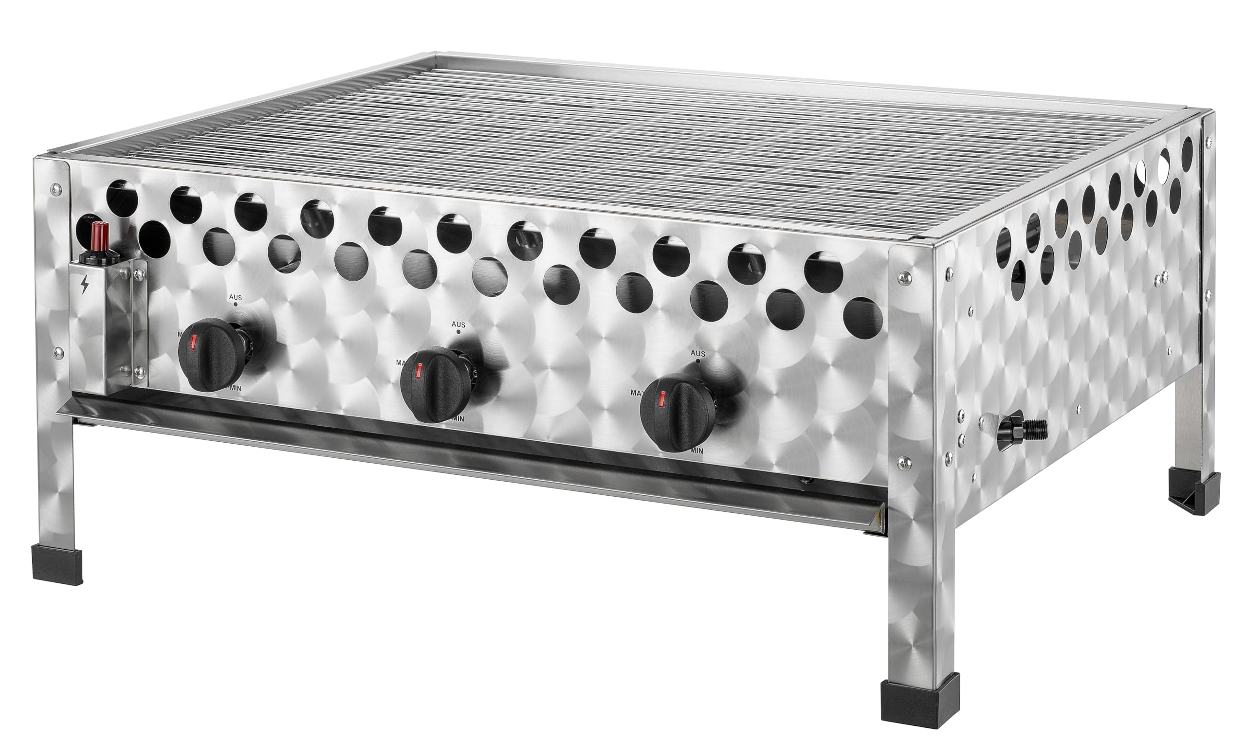 tepro Gasgrill Wurstbräter mit Grillrost Mobiles Grillvergnügen