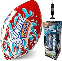 Vista 3 de Sunlite Sports Fútbol impermeable para césped, patio, piscina, playa, lago, parque, juguete acuático, juego al aire libre, para niños, adolescentes