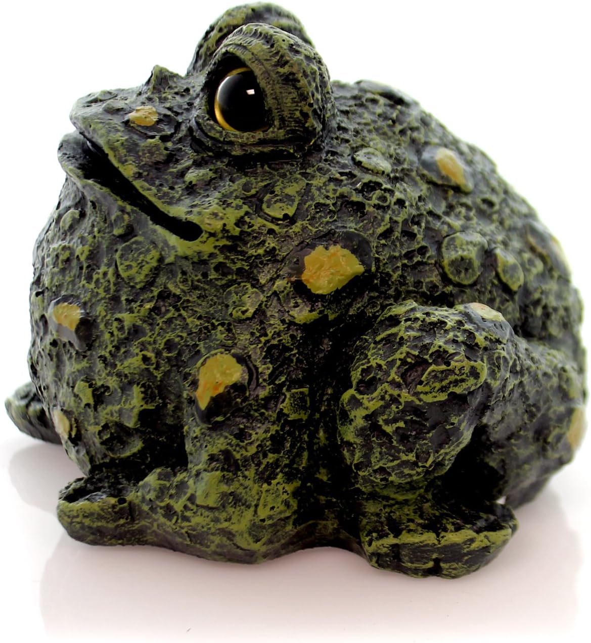 Toad Hollow Home & Garden Small Green Garden Frog Statue