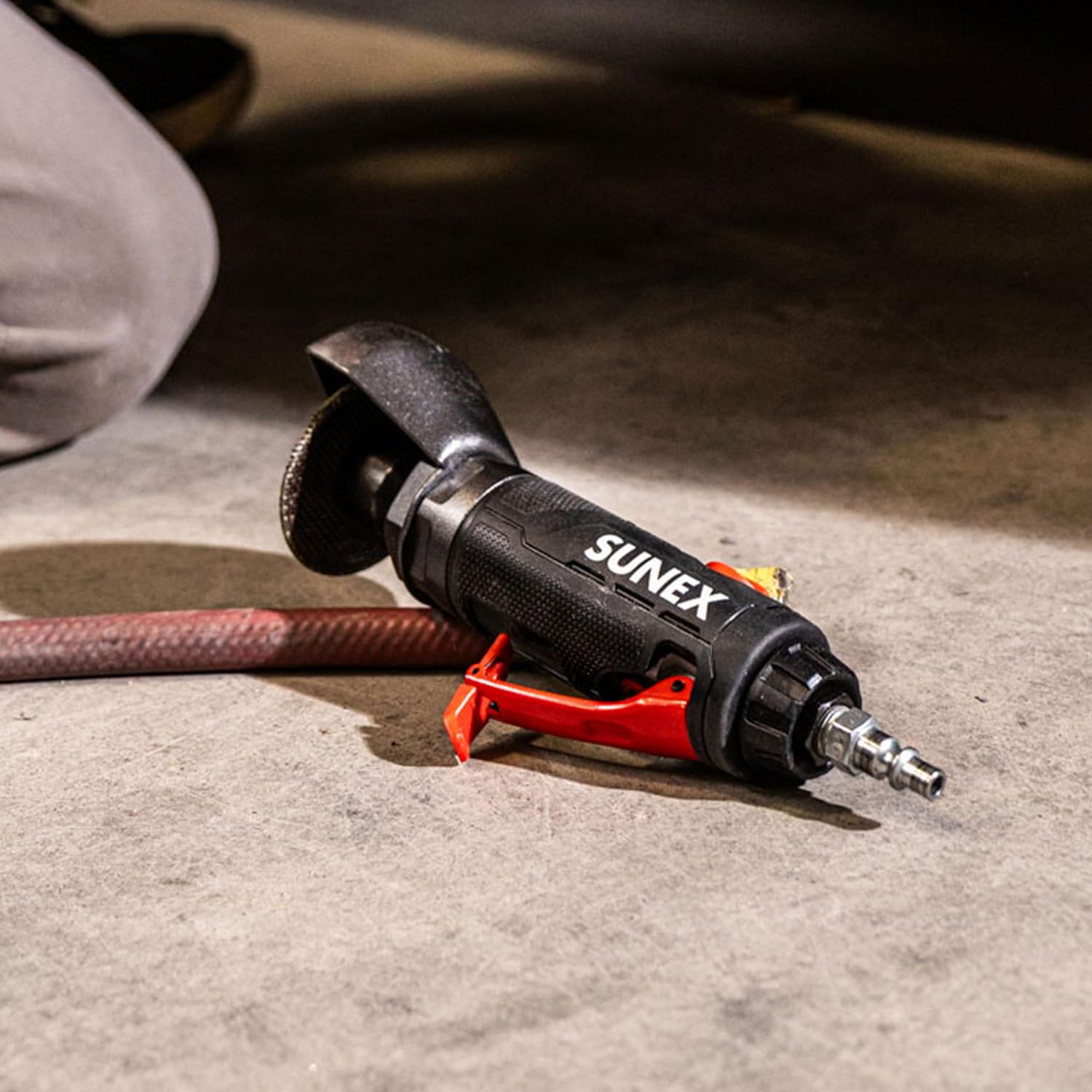 SX6213 Air Cutter with 0.5HP Motor, 22,000 RPM Speed, Oversized Cutting Guard, Adjustable Power Regulator, Lightweight 1.8 lb Composite Body, Ergonomic Grip,