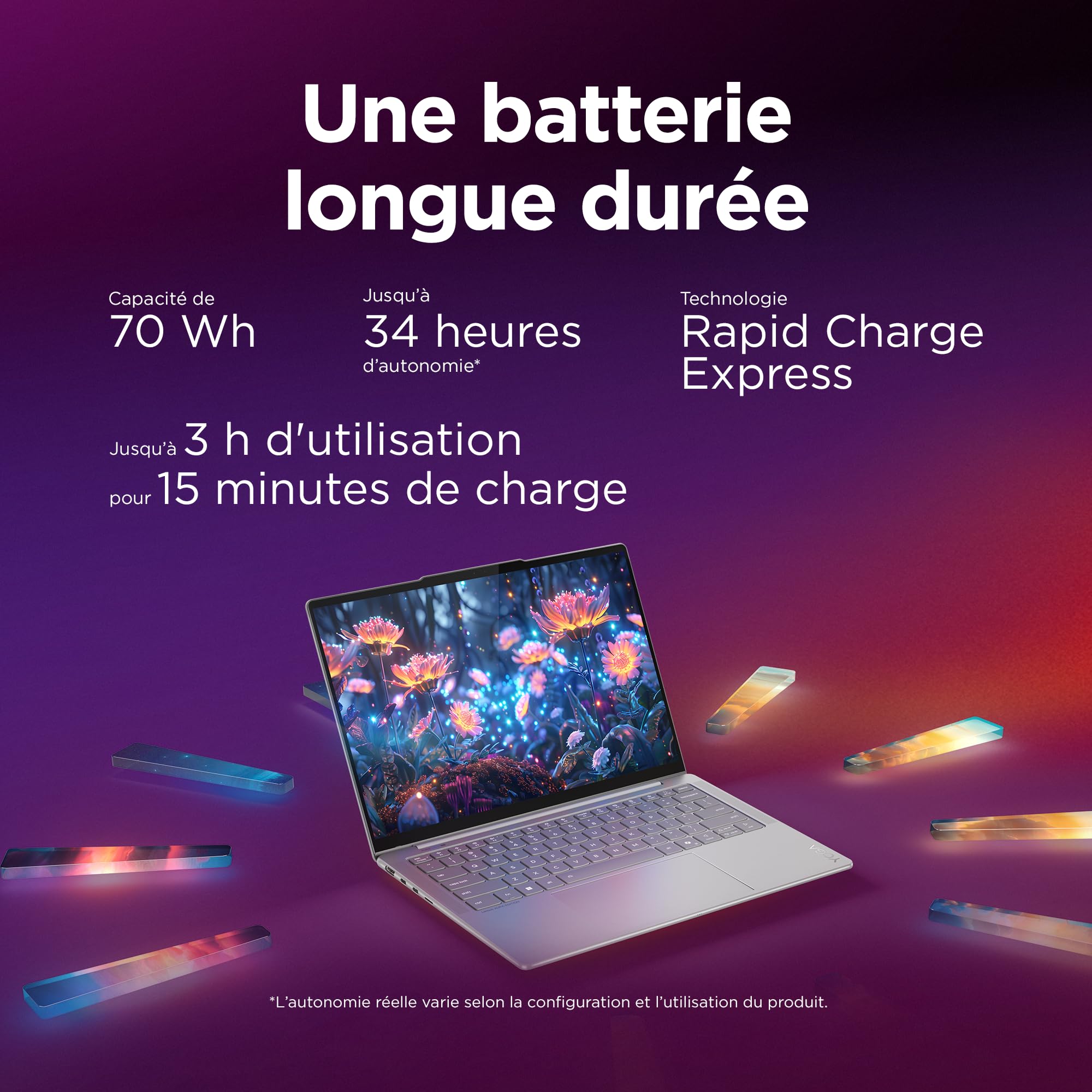 Image secondaire de Lenovo Yoga Slim 7 - Ordinateur Portable 14'' OLED WUXGA avec Accessoires