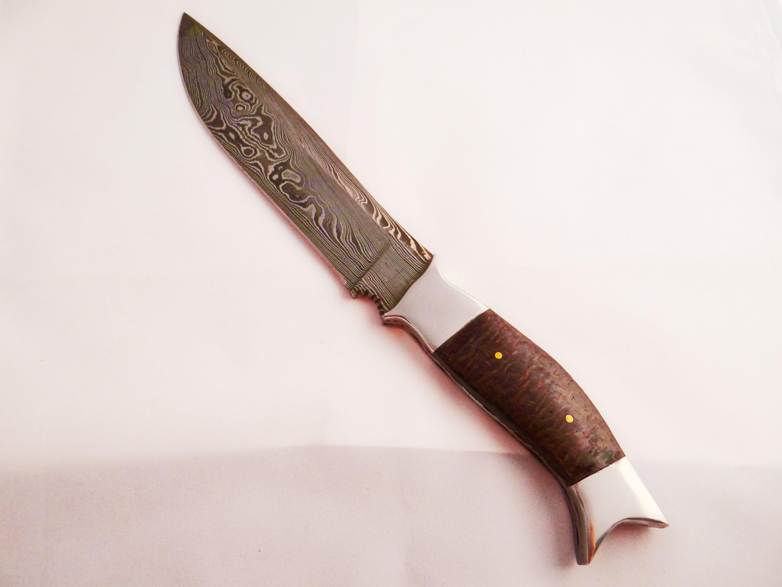 HUGE SALE! 26 WARRIOR 12"" Hunting Knife DAMASCUS KNIFE COMPANYGE