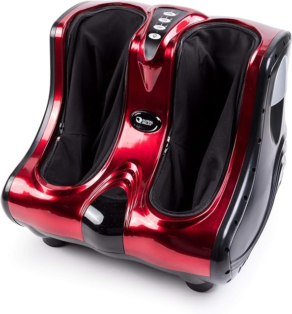 VITALZEN® Foot and Leg Massager (2023 New Model) - Kneading and reflexotherapy Massage, Specially Designed to Relieve Pain and Muscle Tension in feet, Ankles and Calves