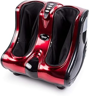 GLOBAL RELAX VITALZENÂ® Foot and Leg Massager (2023 New Model) - Kneading and reflexotherapy Massage, Specially Designed to Relieve Pain and Muscle Tension in feet, Ankles and Calves