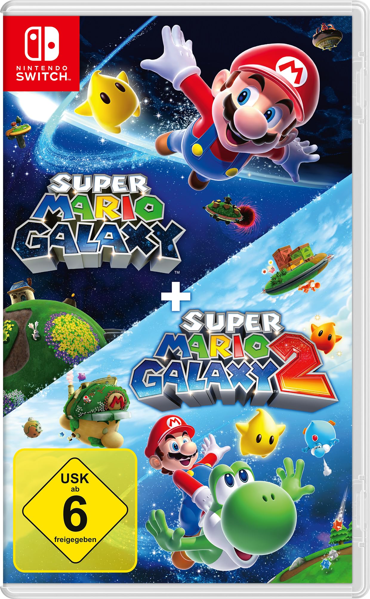 Nintendo Switch 2 + Mario Kart World & Super Mario Galaxy + Super Mario Galaxy 2